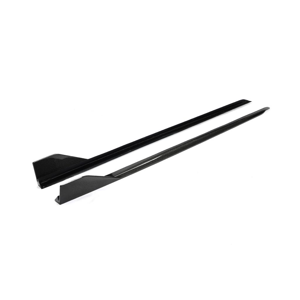 For BMW F40 118i M135i Hatchback 20UP REAL CARBON Side Skirt Extension Spoiler