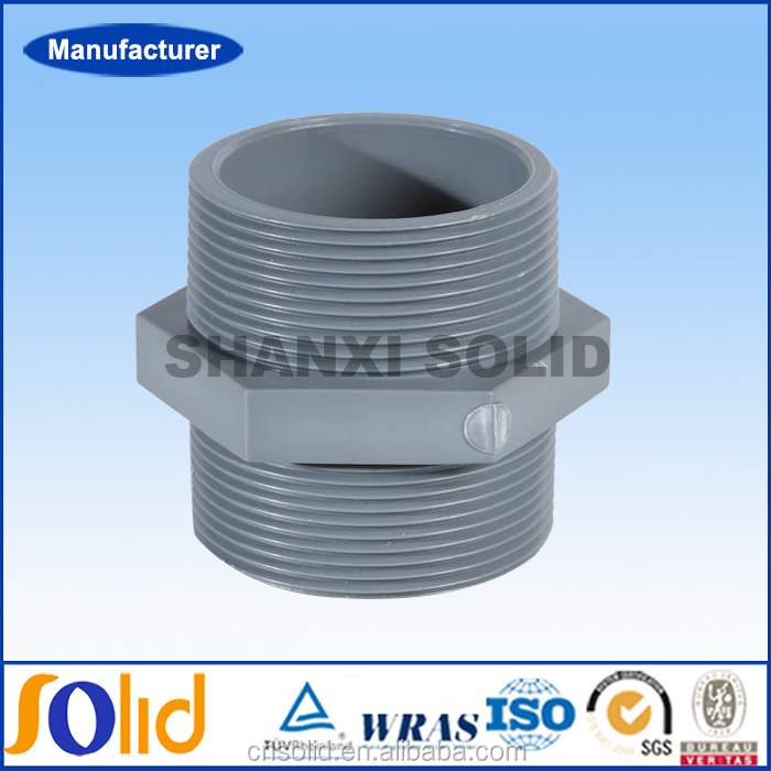 UPVC Double Male Threaded Adaptor