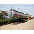 19000 Liters 3 Axles H2SO4 Transport نصف مقطورة