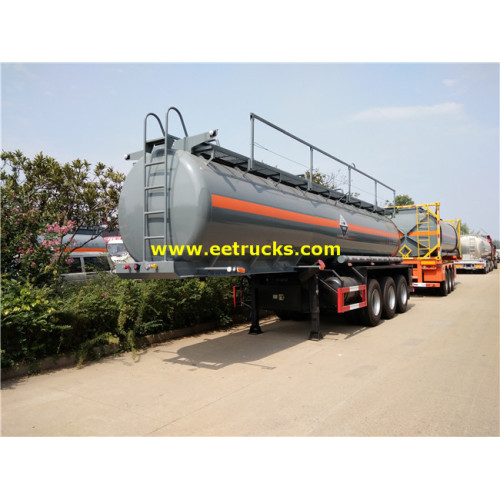 19000 Lít 3 trục H2SO4 Vận chuyển Semi-Trailers