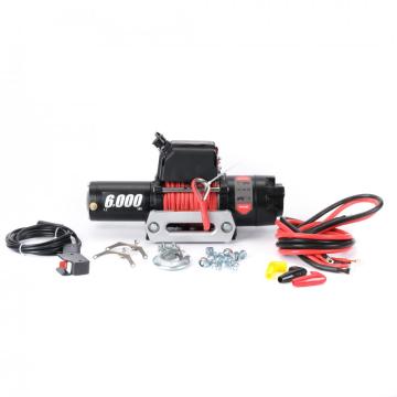 เครื่องกว้านไฟฟ้าความเร็วสูง 6000lbs Electrci Winch