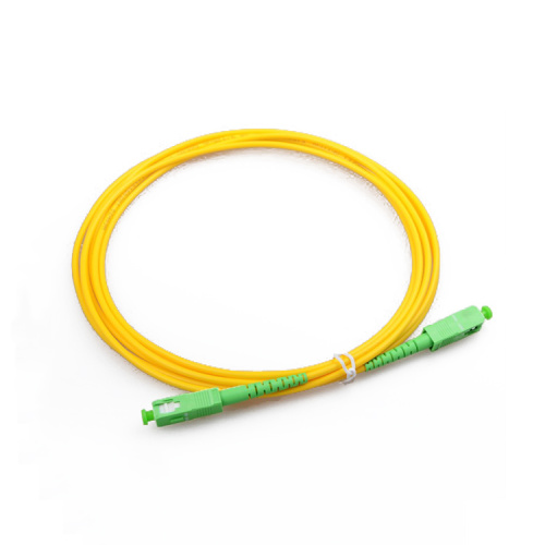 SC PC SC APC G652D simplex 3.0mm fiber optical patchcord pigtail