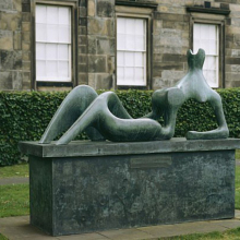 High quality bronze antique abstract sculpture