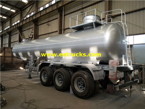 24000L 25ton ثاني أكسيد الكبريت ناقلات مقطورة