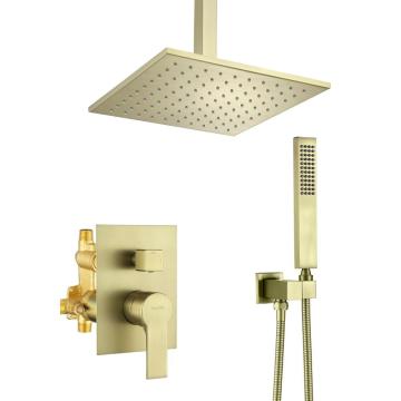 SHAMANDA Brass Rainfall Shower System