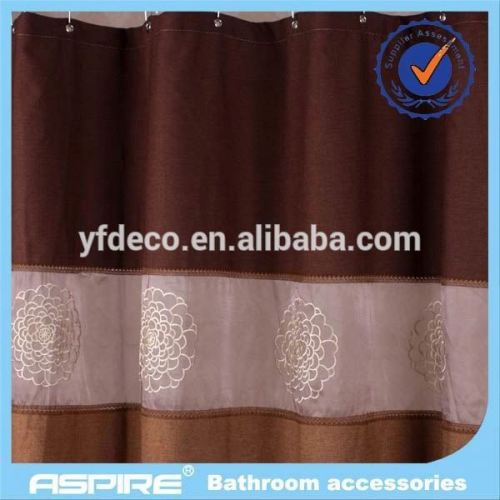fabric shower curtains with valance