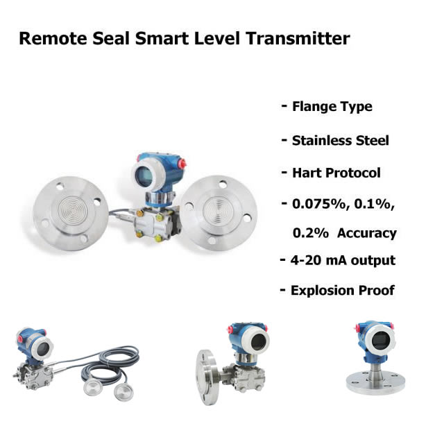 AT3051 LT 4-20mA HART Capacitive Differential Pressure Level Transmitter