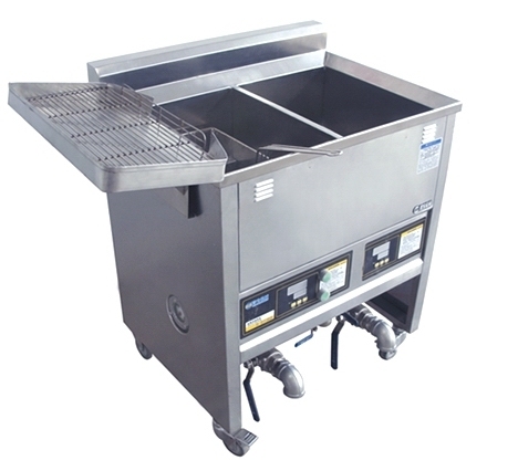 meat ball cooking machinery small meat ball fryer