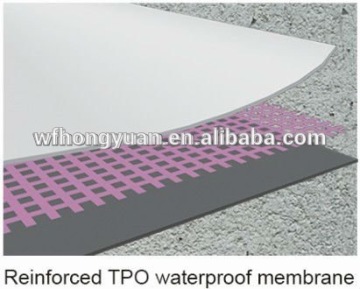 tpo roof underlayment/tpo membrane/tpo plastic sheet