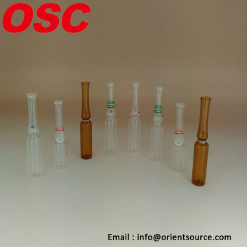1ml Clear / Amber glass Ampoule Vial