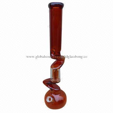 Glass Water Pipe, Measures 51*5*450mm