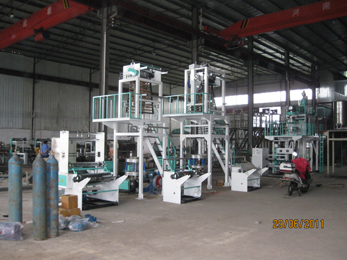 Single Layer Film Blowing Machine