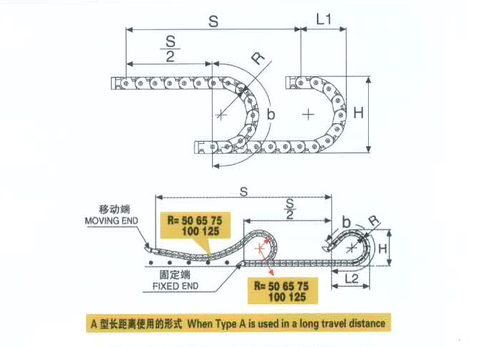 nylon drag chain