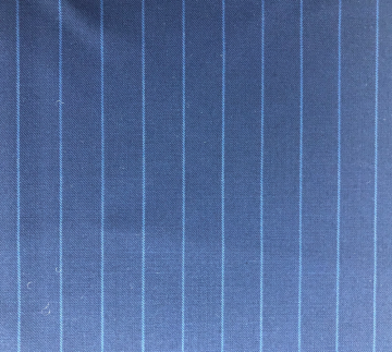 Classic wool polyester blend suiting fabric