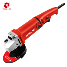 TIEDAO Brand Professional Angle Grinder with 850W Dust Switch and Long Handle