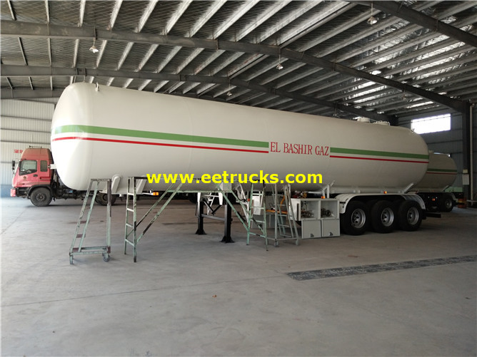 23ton Used Propane Tanker Trailers