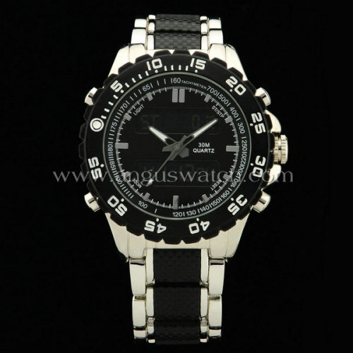 Hot Sale Dual Time Classic Quartz Watch