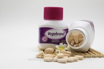 VEGEBRAND Digestive Vitamins Dog Nutrition Supplement Tablets