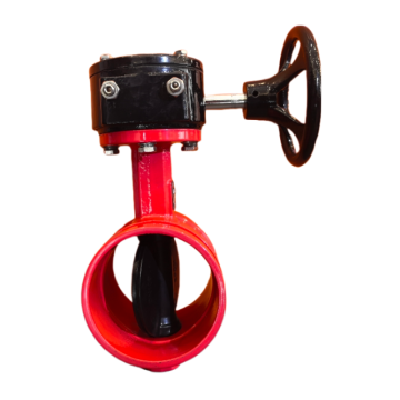 Válvula de mariposa ranurada de alto rendimiento