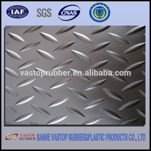 UV Resistant Checker Plate Rubber Floor For Boat