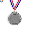 Partihandel Price Metal Award tomma medaljer logotypgravering