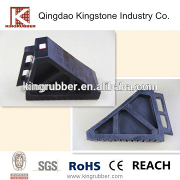 trailer rubber wedge car stopper with handle chock