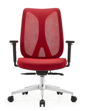 Red high backed chairs