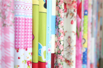 Comfortable Polyester Dyed Plain Fabric