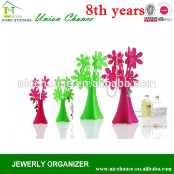 new design flower shape ornament display rack with different size