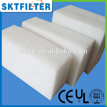 2014 White Stiff filter cotton coarse filter cotton