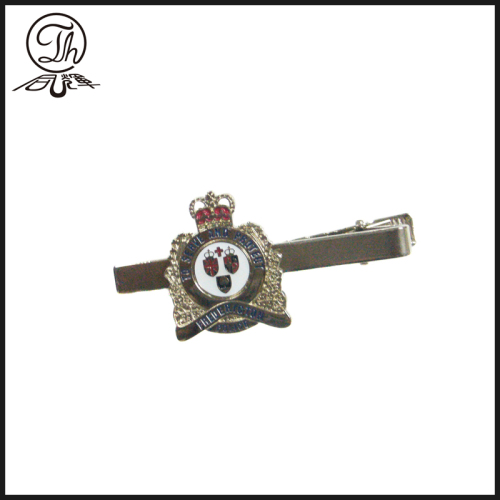 Royal Crown tie clip bar perak