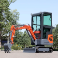 1 ton excavator rumah tangga kecil penggali parit kecil