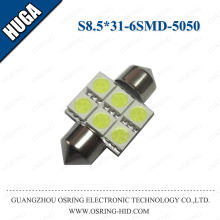 OSRING Manufacturer brands car LED festoon bulb 6 SMD 5050 led festoon bulb