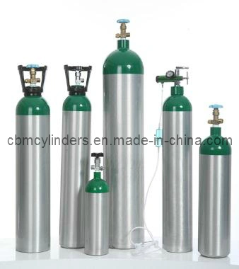 Small Customized Pink Aluminum Cylinders 2L