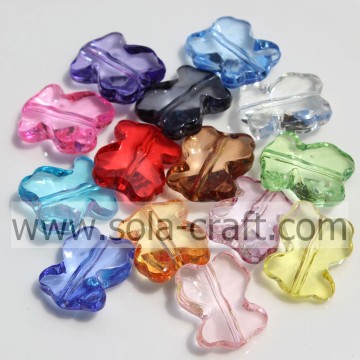 Acrylic Clear Lovely Bear Disperse Beads for Decoration