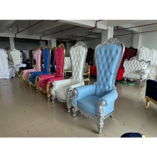 Royal Gold Classic Throne Chair - Wholesale Cheap High Back King Throne Chair For Sale