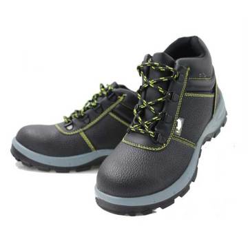 Embossed cow leather cheap safty shoes for worktime