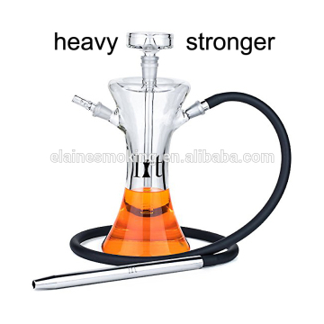 handmade all glass hookah clear glass hookah shisha