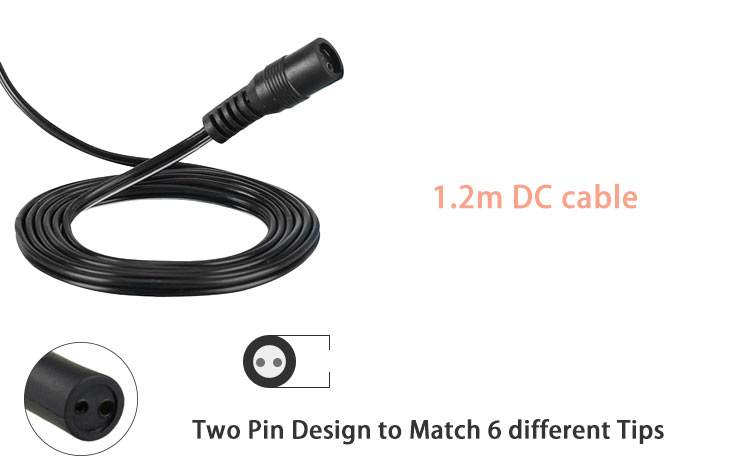 12V 12W 30W Universal Adapter AC to DC with 6 DC plugs Adjustable Voltage Power Supply