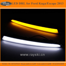 Hot Selling High QUality LED DRL for Ford Escape Super Bright Light Guide LED Daytime Running Lights for Ford Escape 2013