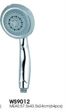 chrome plated plastic ABS hand shower head