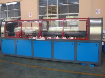 plastic extrusion machinery for making profile door flooring wood plastic machinery