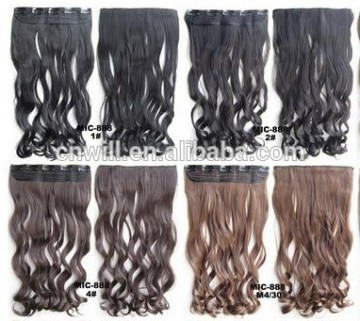 curly black clip in hair extensions 60cm one piece full head clip in hair extensions clip in hair extensions for black women