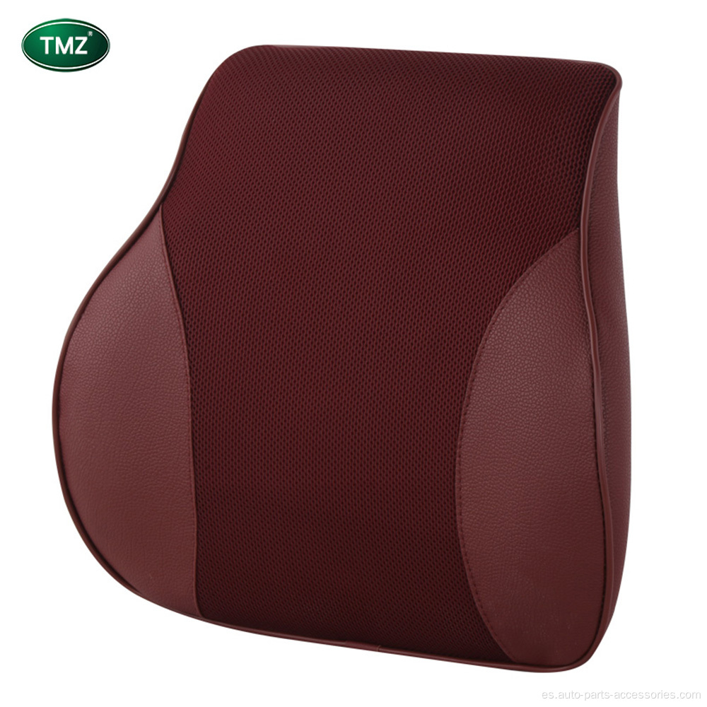 Asiento de malla asiento transpirable cómoda lumbar cojín