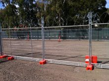 Temporary Fencing Panel for Event Security