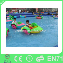 Excitting cheap swimming pool paddle boat for sale