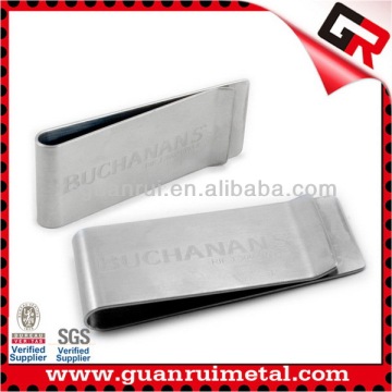 Promotional Hot Sale money holder stainless steel money clip