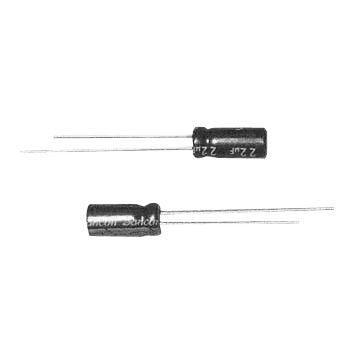 Non-polar Audio Aluminum Electrolytic Capacitor, 6.3 to 50V Rated Voltage