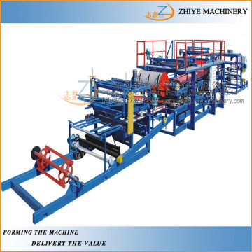 Rock Wool Sandwich Roofing Tiles Rolling Forming Machine