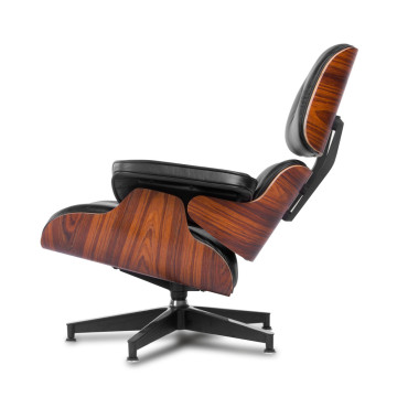 Charles Eames chèz sal ak kopi Otoman